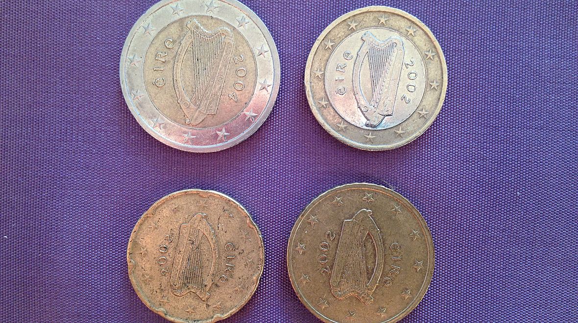 Irské euromince