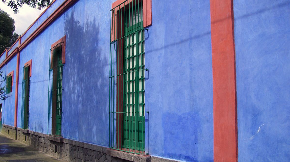 La Casa Azul – Modrý dům: dříve domov Fridy Kahlo a Diega Rivery, dnes muzeum  