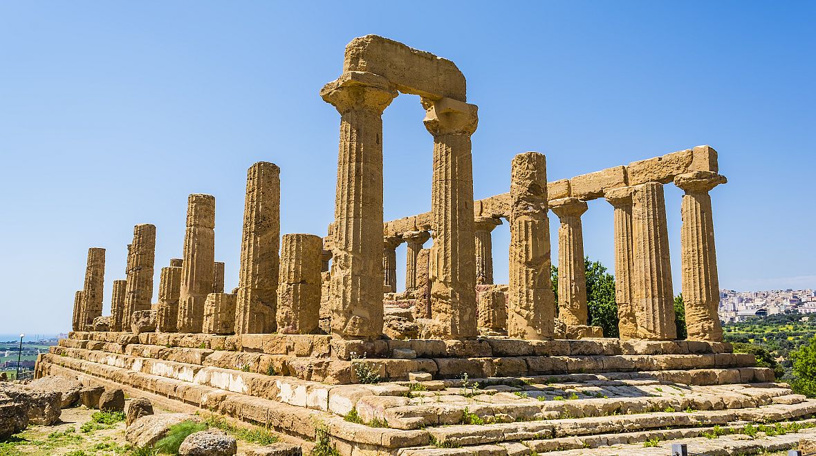 Údolí chrámů v Agrigentu