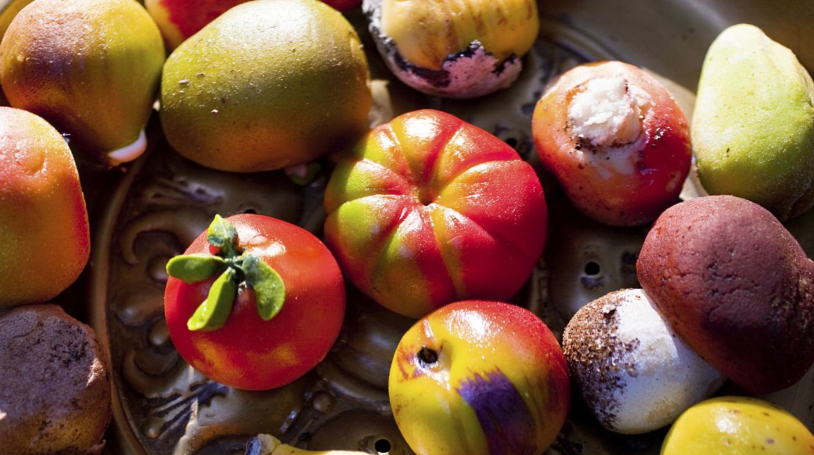 Ovoce z marcipánu na Sicílii vyrábějí jeptišky