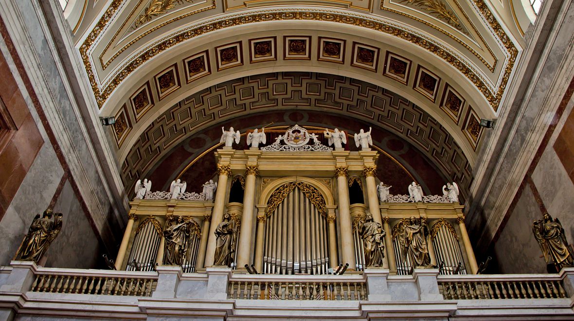 Varhany v ostřihomské bazilice