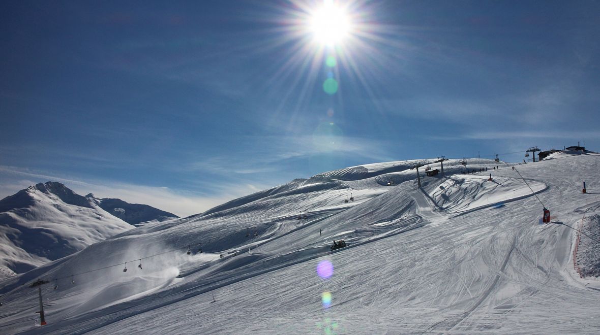 Italské hory jsou mezi vyznavači zimních sportů velmi oblíbené 