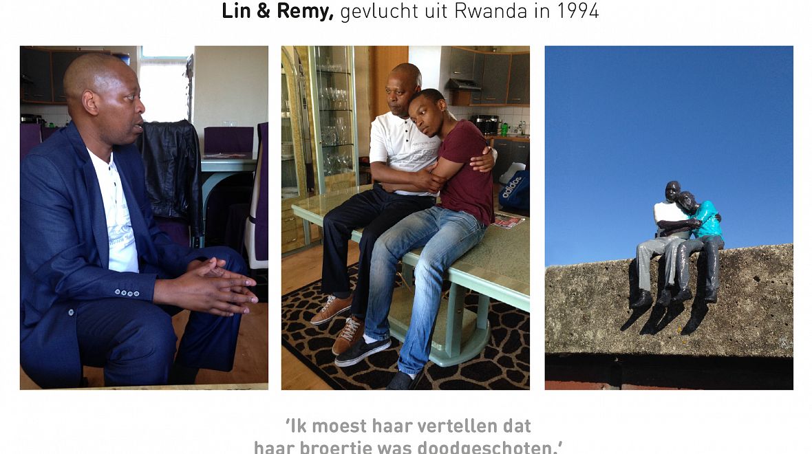 Lin & Remy (otec a syn): v r. 1994 utekli z Rwandy, kde situace přerostla v masové vraždy...