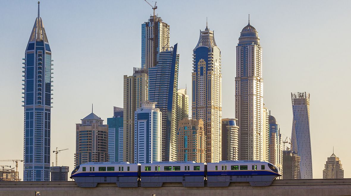 V Dubaji je v provozu 79 vlakových souprav