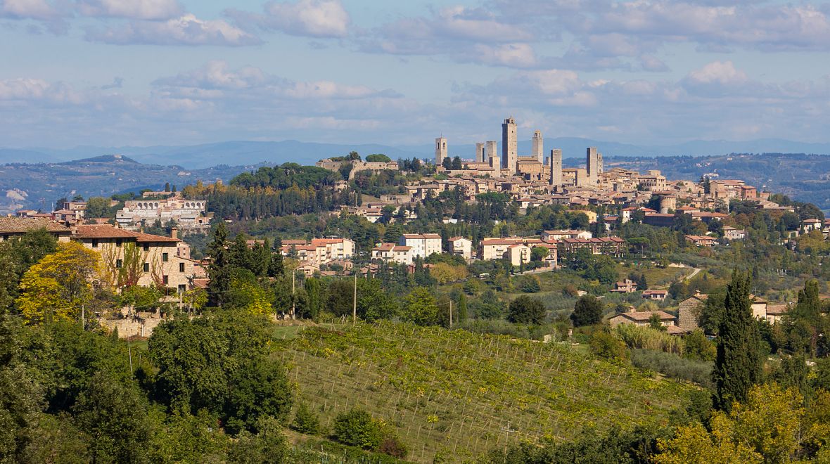 Toskánské San Gimignano