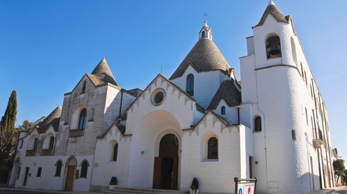 „Trullí” je v Alberobellu i kostel sv. Antonína