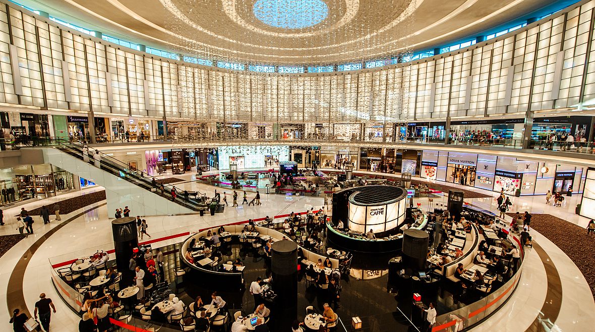 Interiér Dubai Mall