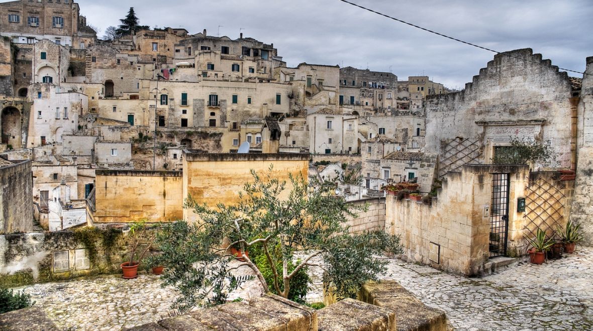 Město Matera posloužilo jako kulisa pro moho filmů 