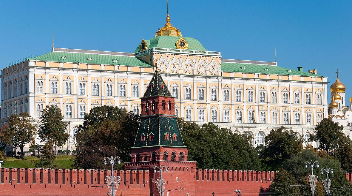 Kreml je jedním z největších hradebních komplexů na světě