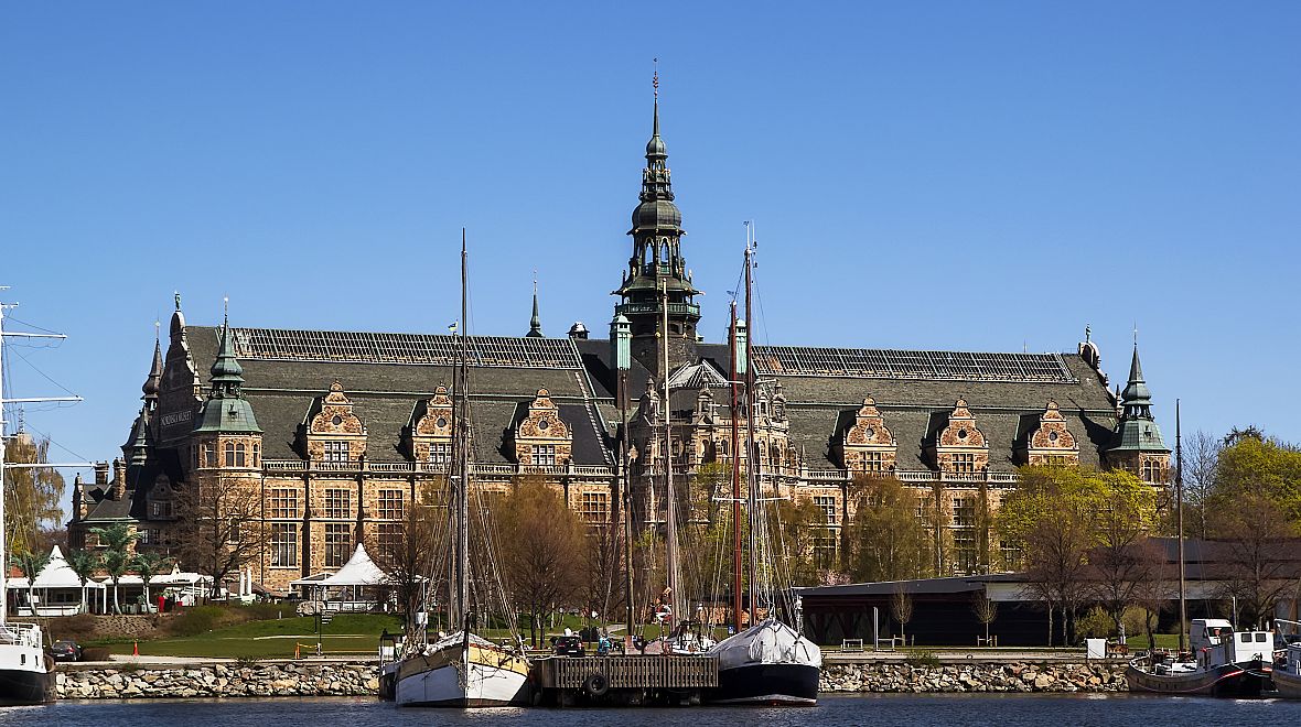 Budova Severského muzea patří mezi nejkrásnější budovy ve Stockholmu