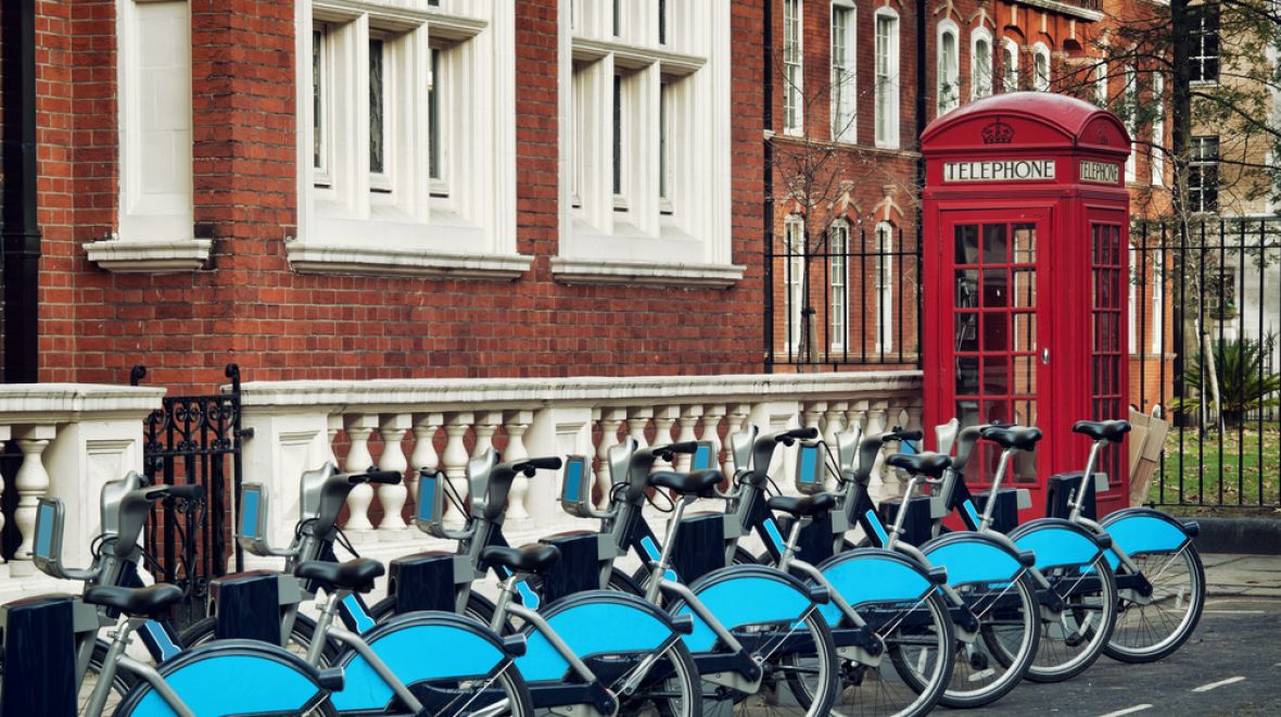 V Londýně si můžete půjčit kolo v samoobslužné půjčovně