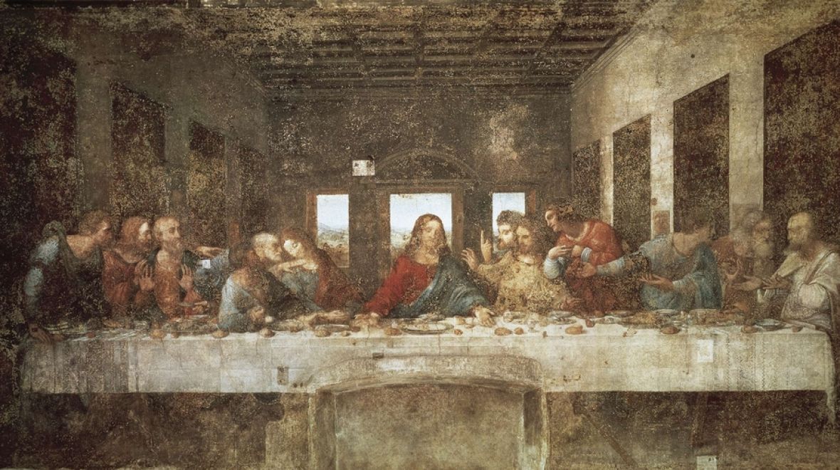 Poslední večeře Páně od Leonarda da Vinci 