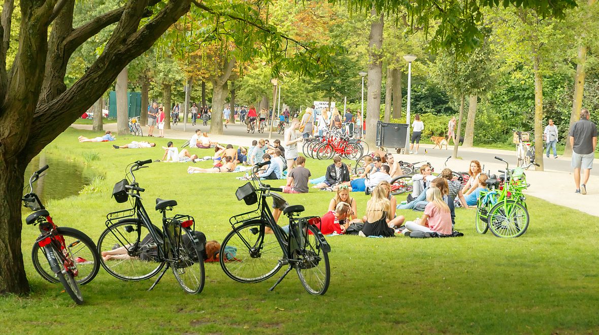 Vondelpark v Amsterdamu