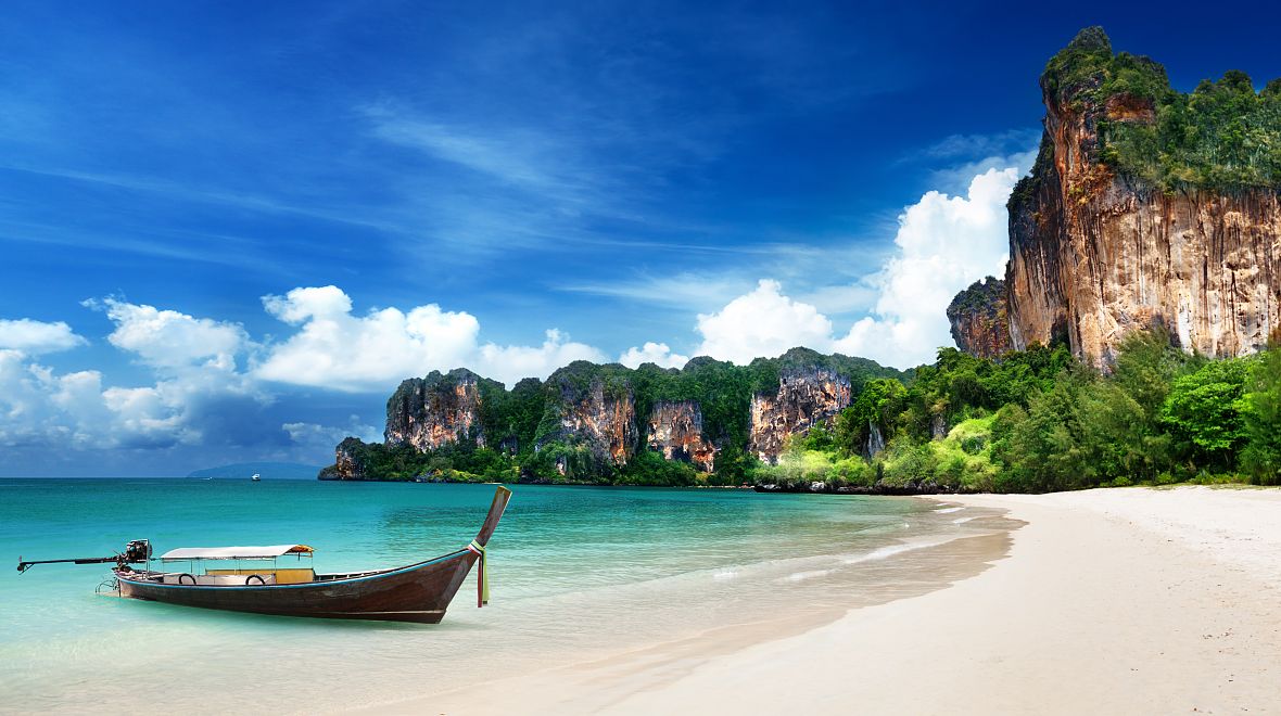 Thajské pláže jsou nádherné