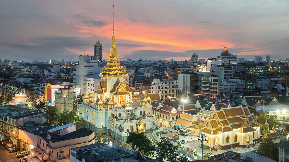 Chrám v Bangkoku