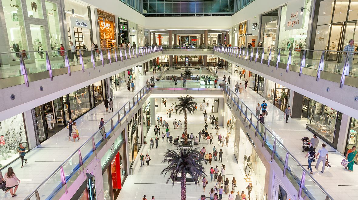 Na nákupy se vydejte do Dubai Mall