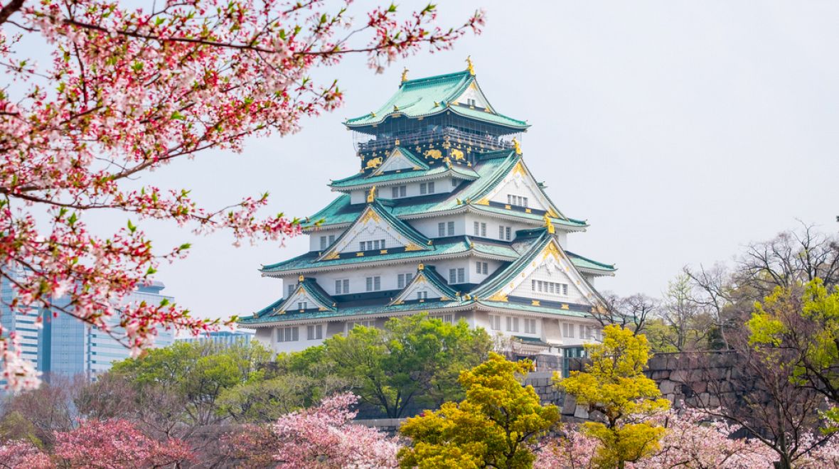 Také Ósaka, třetí největší japonské město, se těší rostoucímu zájmu turistů