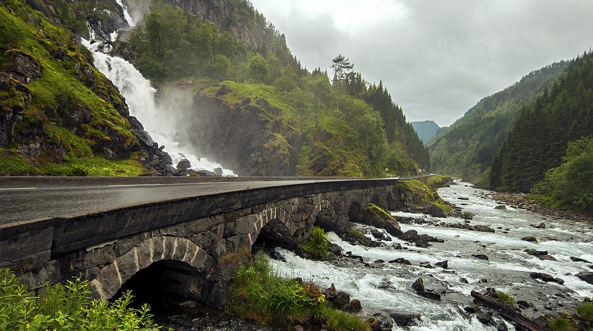 Vodopád v Norsku