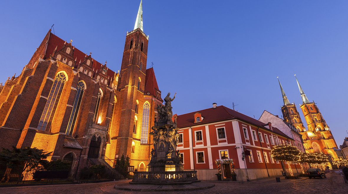 Kostel sv. Kříže ve Wroclawi