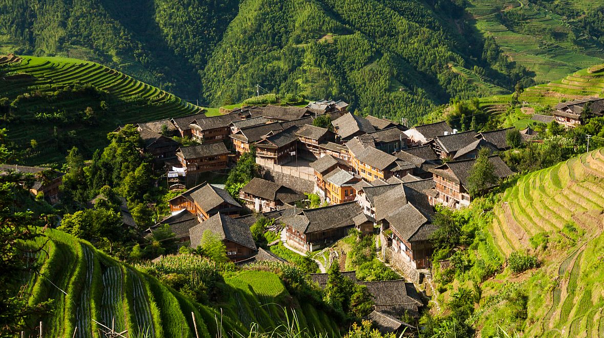 Vesnice v horách