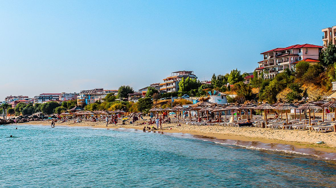 Písečné pláže jsou pro Bulharsko typické