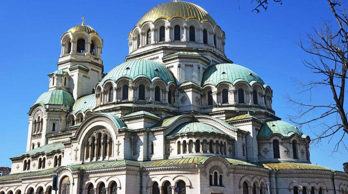 Katedrála Alexandra Něvského je nejdůležitějším svatostánkem Sofie  