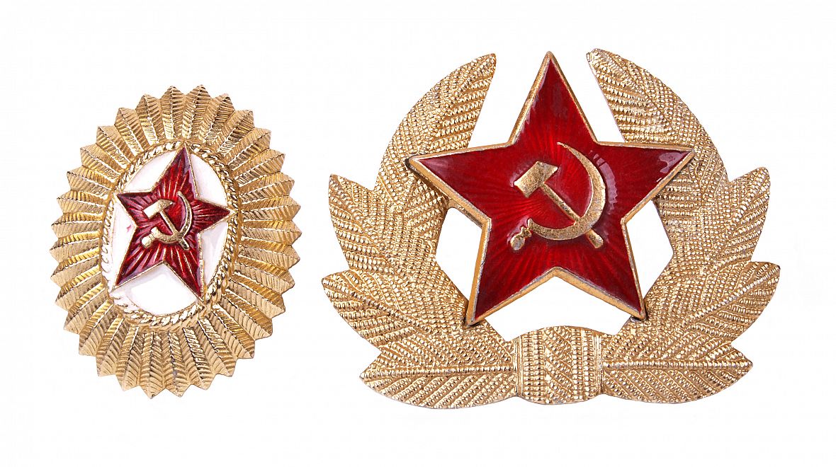 Odznáček jako vzpomínka na SSSR