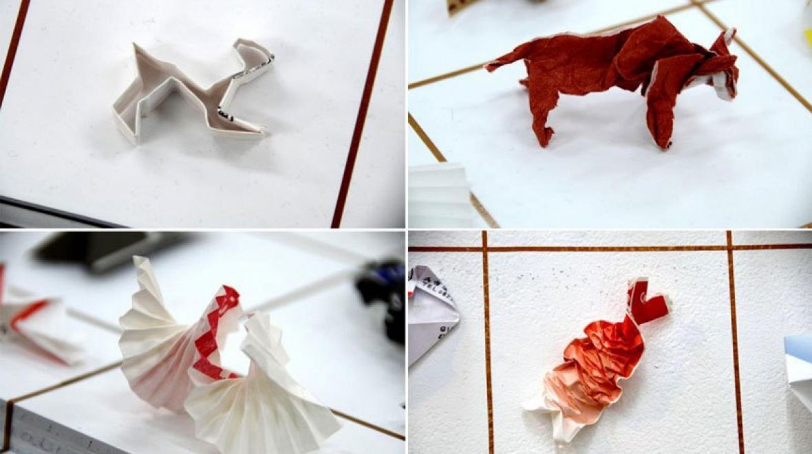 Origami (tradice skládání z papíru) se v Japonsku stále těší velké oblibě