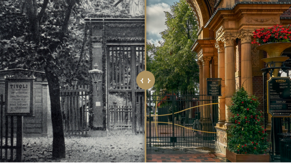 Ojedinělé fotografické srovnání po letech: Dánové se tu baví už 175 let
