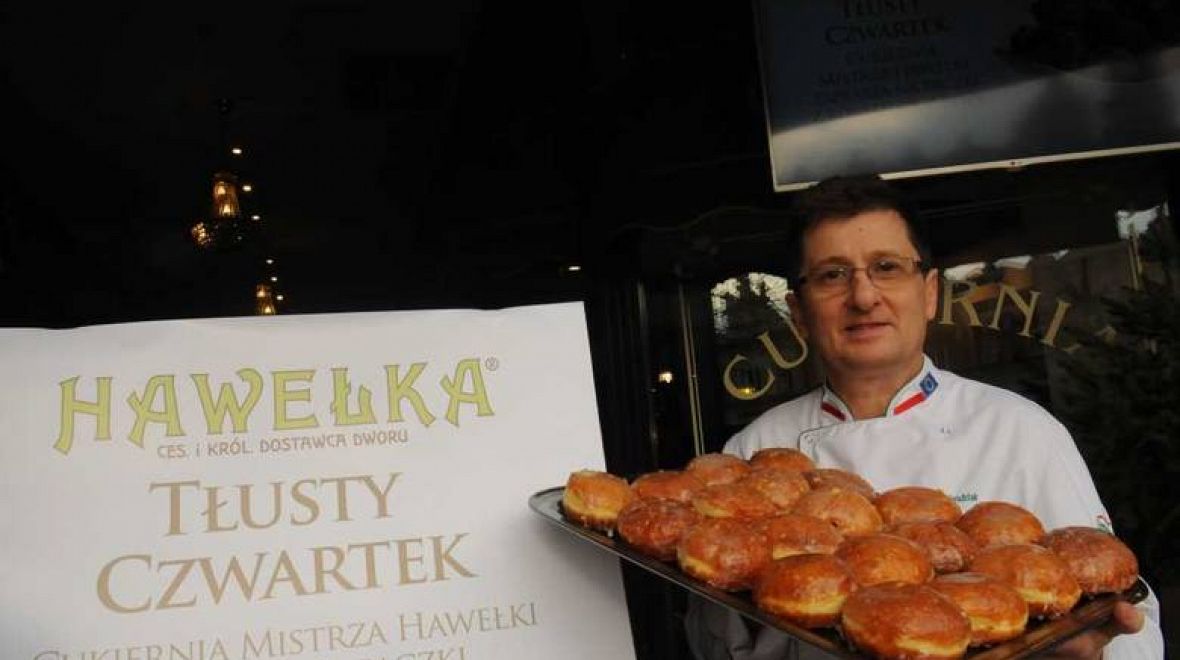 Hawełka – nadýchané koblihy z hlavního náměstí v Krakově 