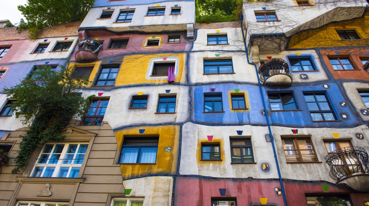 Hundertwasserhaus ve Vídni 