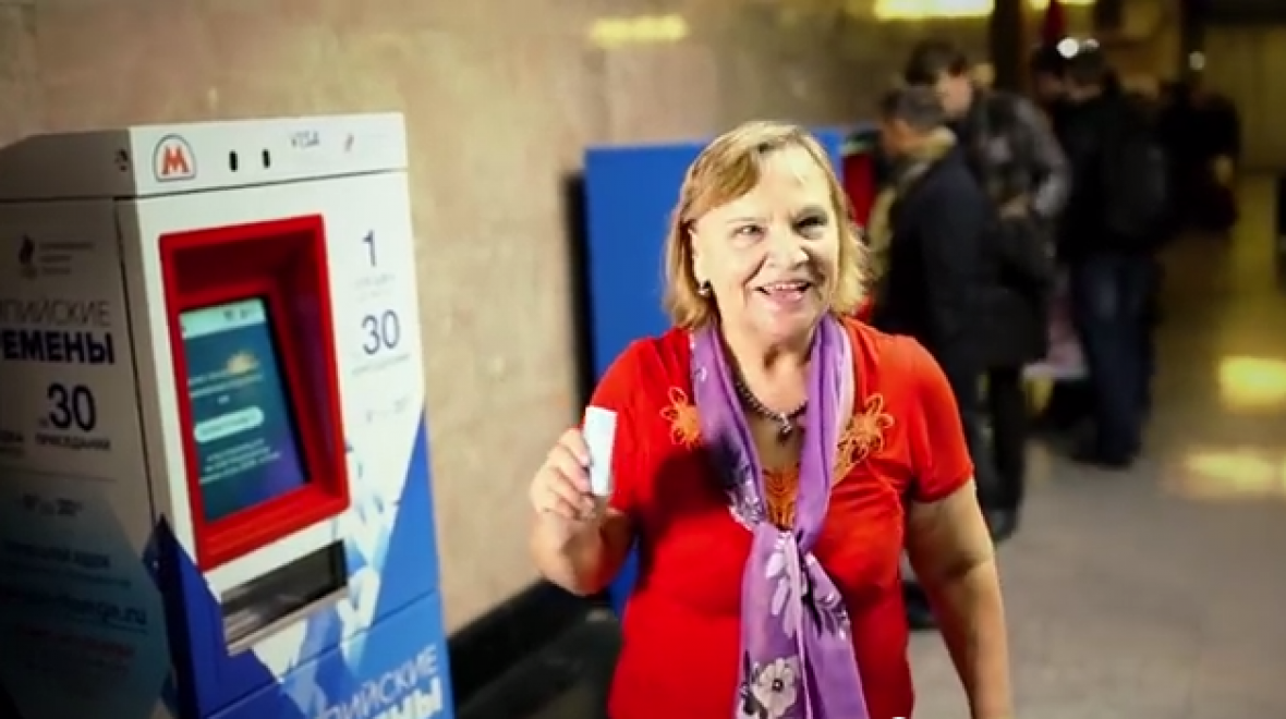 Nápad z moskevského metra uleví peněžence a posílí zdraví 