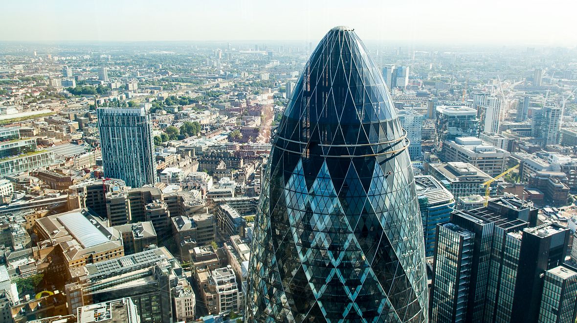 "Okurka" je symbolem Londýna