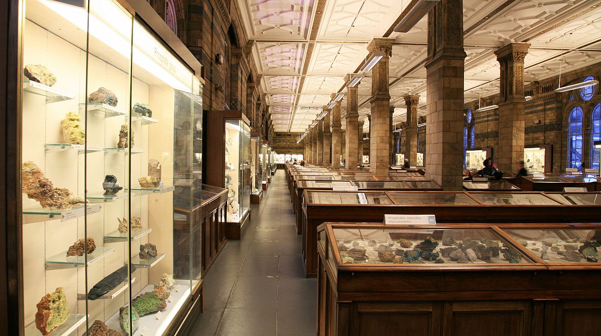 Interiér muzea