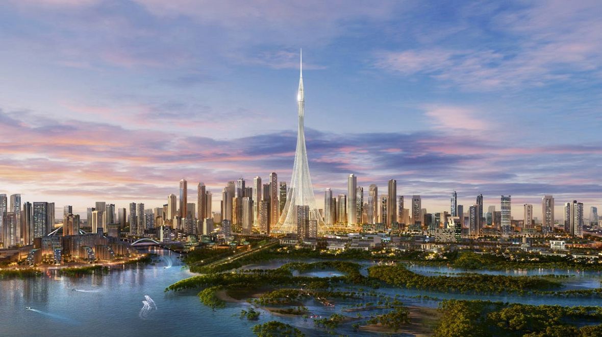 Návrh Dubaj Creek Tower