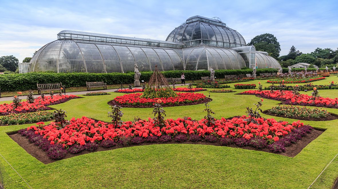 Botanická zahrada a skleníky v Kew stojí za shlédnutí