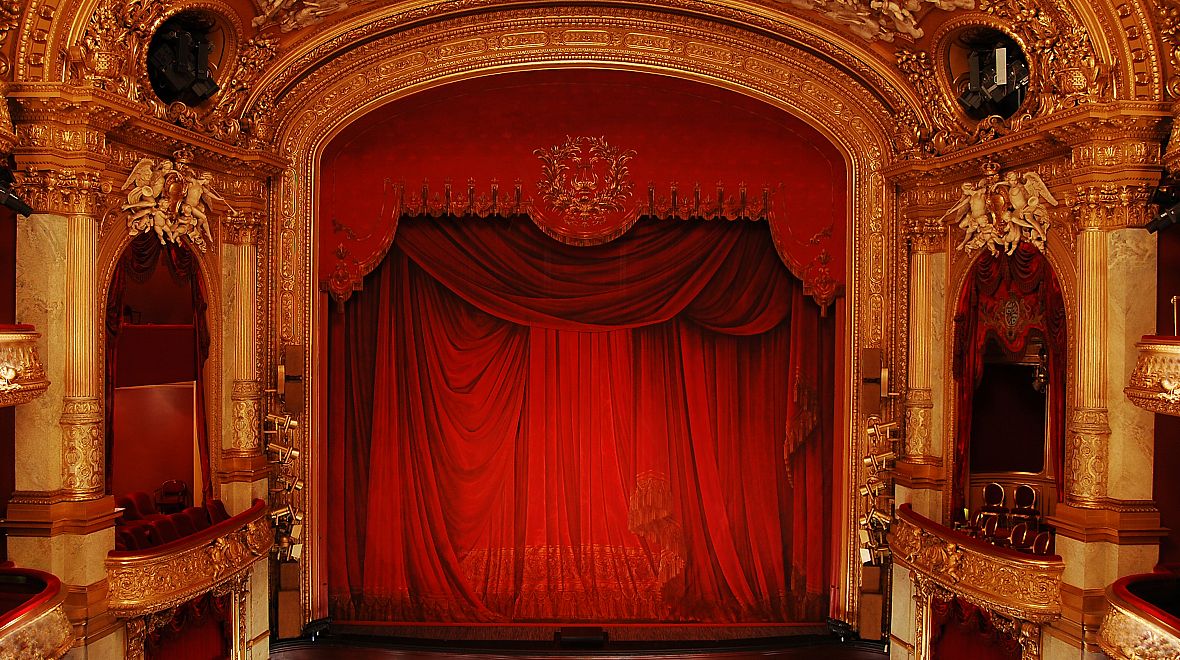 Interiér budovy opery