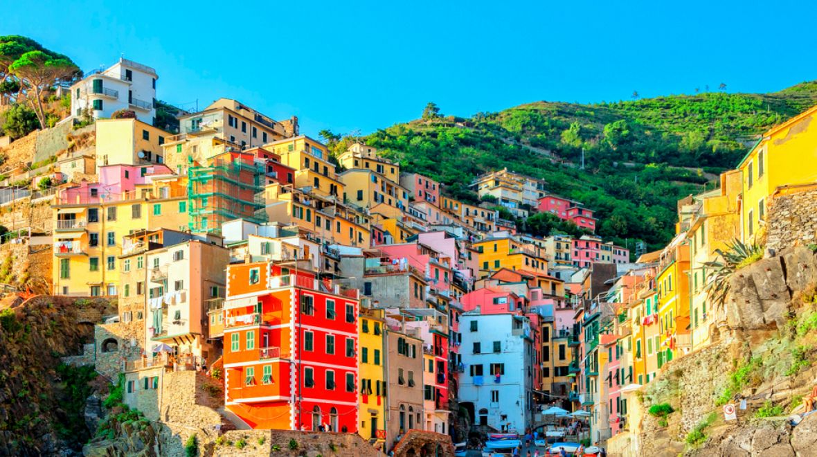 Riomaggiore, nádherná součást Cinque Terre