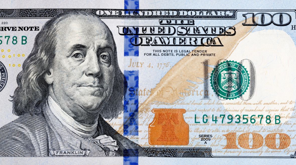 Inovovaná $100 bankovka