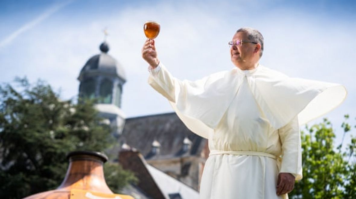 Belgičtí premonstrátští mniši vaří několik druhů piva pod renomovanou značkou Grimbergen 