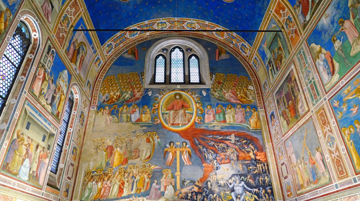 Giottovy fresky v kapli Scrovegni v Padově