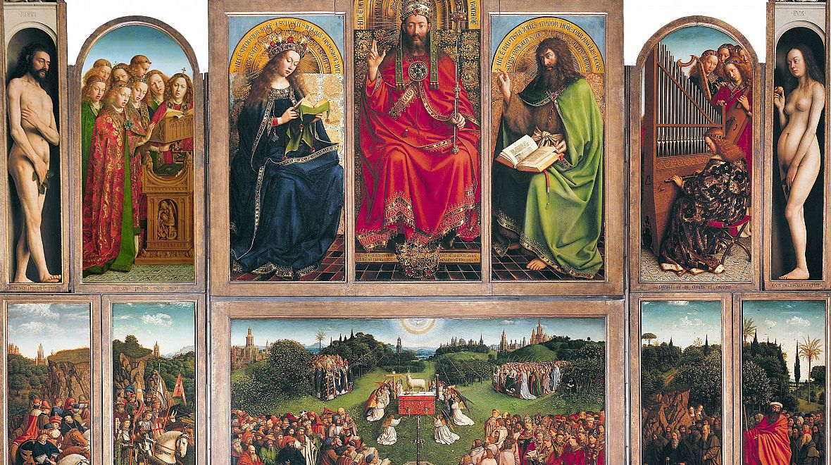 Oltář H. a J. van Eycka