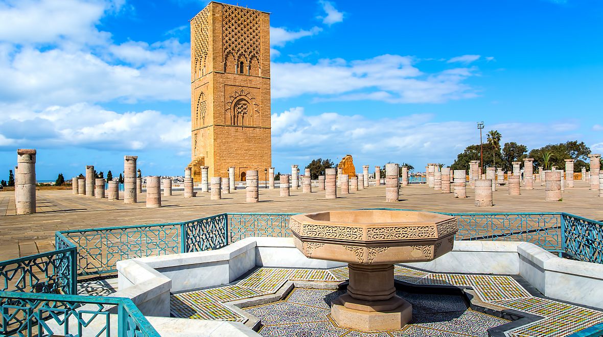 Mauzoleum Mohameda V. s Hasanovou věží