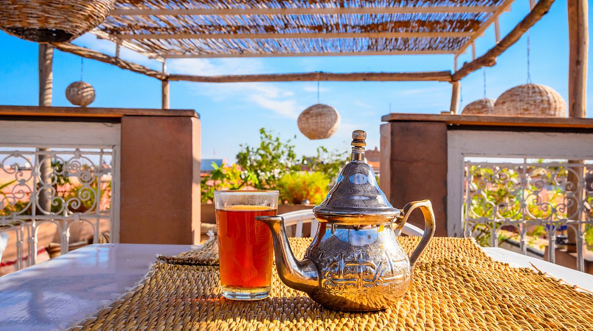Vychutnejte si tradiční marocký čaj