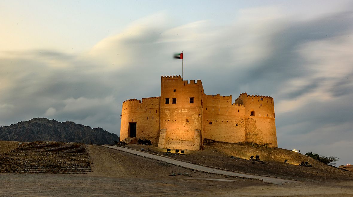 Historická pevnost v emirátu Fujairah