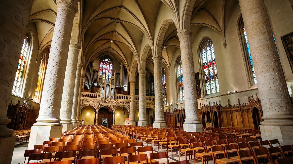 Interiéry katedrály