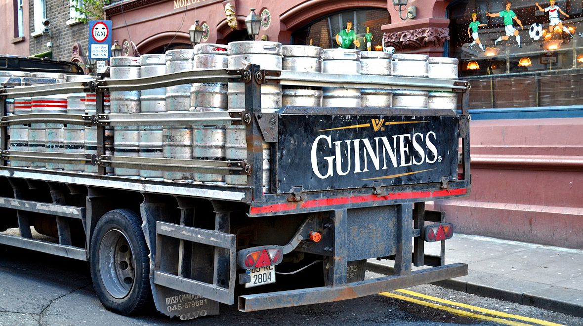 Dnes se Guinness vyrábí ve 49 zemích světa