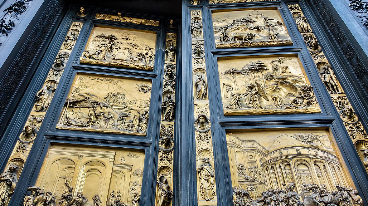 Rajská brána od Lorenza Ghibertiho