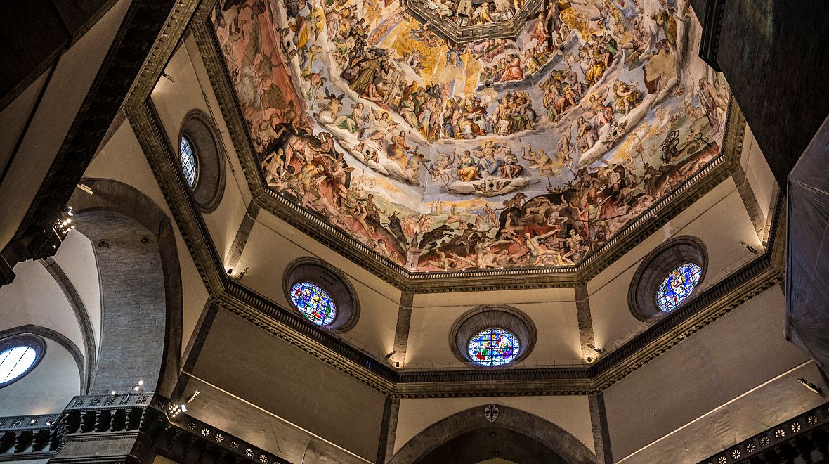 Interiér florentského dómu