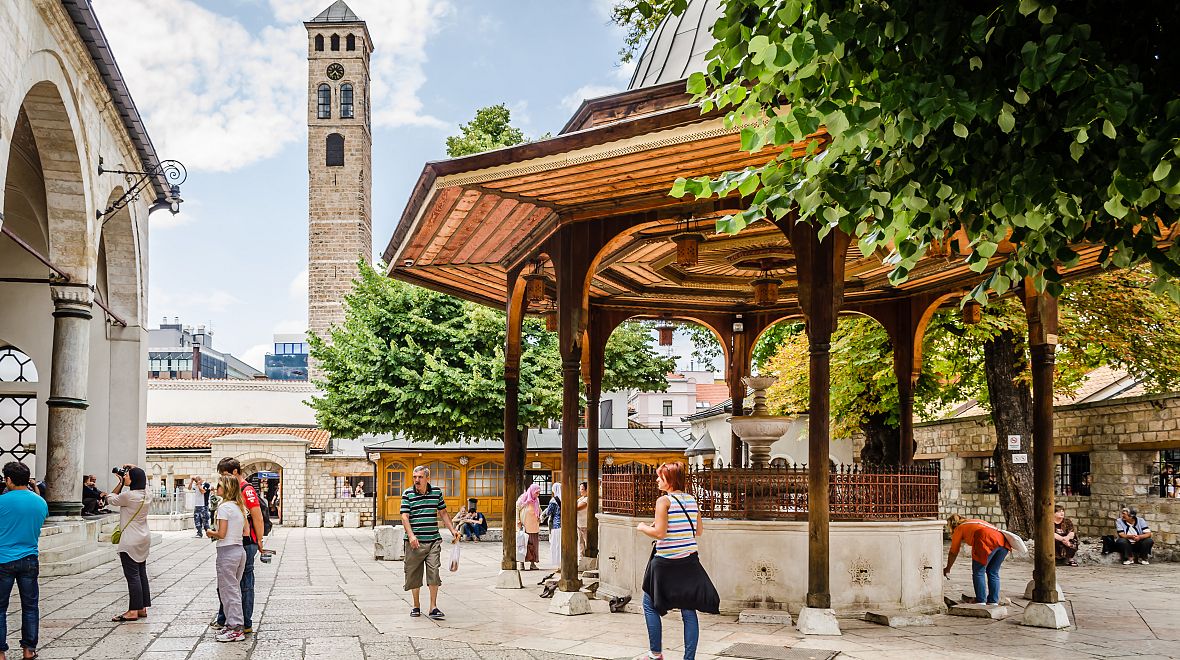 Sarajevo vzkvétalo po mnoho let
